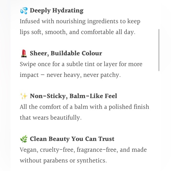 Dalish Cosmetics Lip Balm Sacha New in Box - Picture 3 of 4